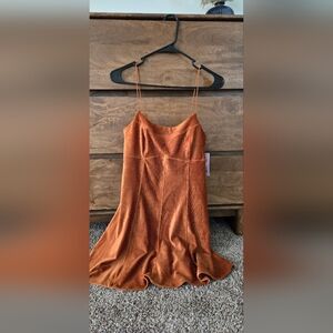 NWT Wild Fable Orange Mini Dress, M